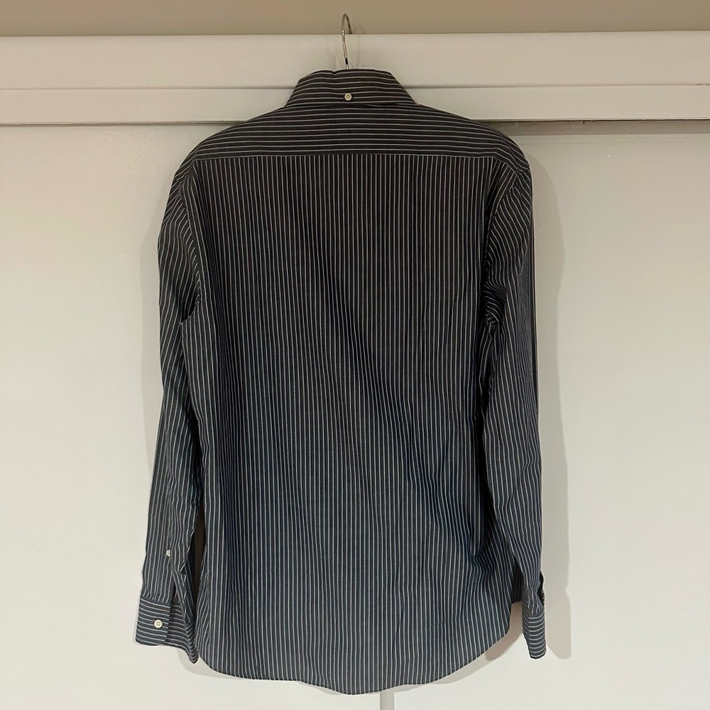 Taylor Stitch The Jack Men’s Button-Down in Rinsed Indigo Stripe (Size L/42) - Picture 3 of 4